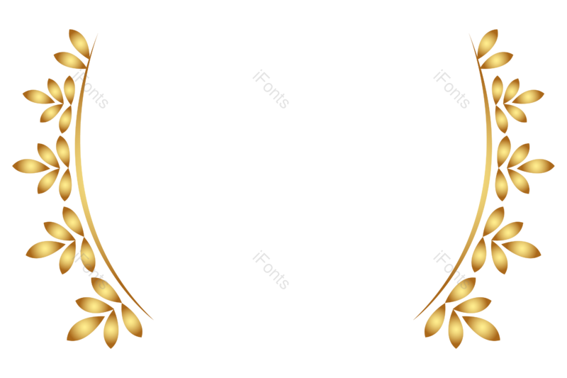 边框图片,花纹元素,树叶PNG,边框花纹免抠素材